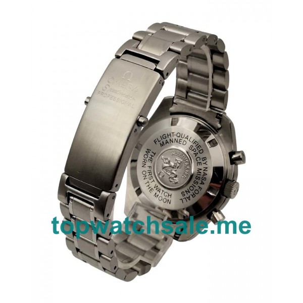 UK Perfect 40.5 MM Fake Omega Speedmaster 3581.50.00 Watches With Black Dials For Sale