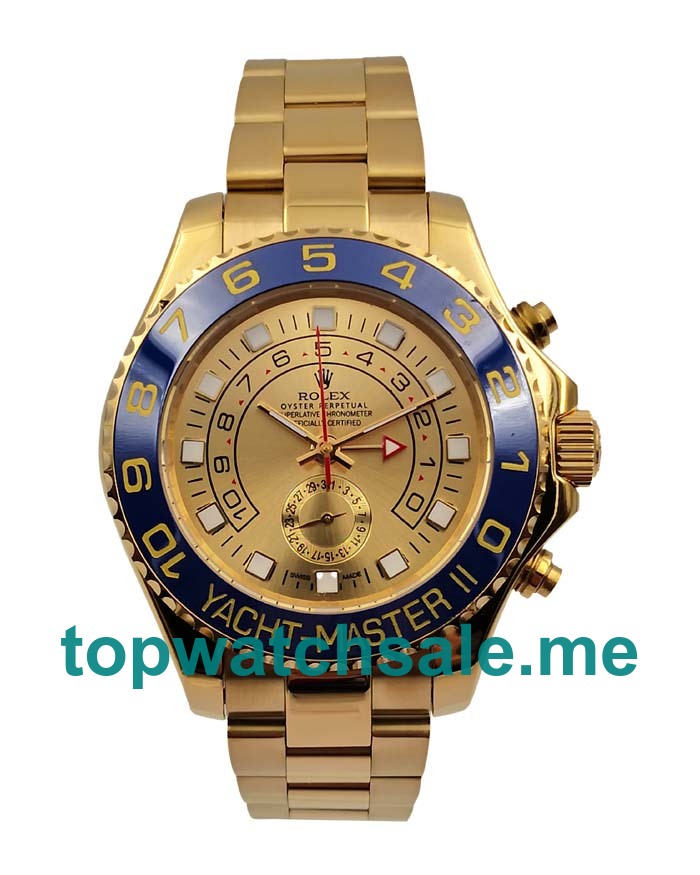 UK 44.5MM Champagne Dials Rolex Yacht-Master II 116688 Replica Watches UK 44.5MM Champagne Dials Rolex Yacht-Master II 116688 Replica Watches