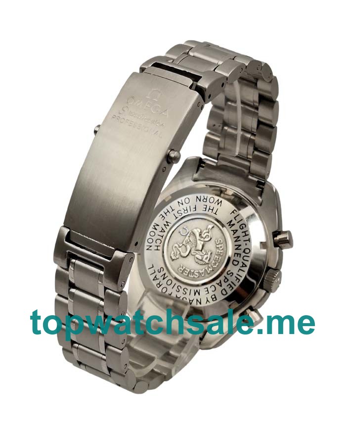 UK Best Quality Omega Speedmaster 3523.50 Replica Watches With Silver Dials For Men