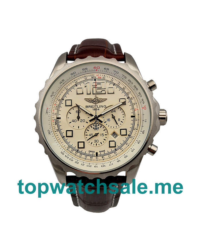 UK 49MM White Dials Breitling Professional Aerospace A23360 Replica Watches