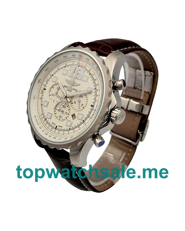 UK 49MM White Dials Breitling Professional Aerospace A23360 Replica Watches