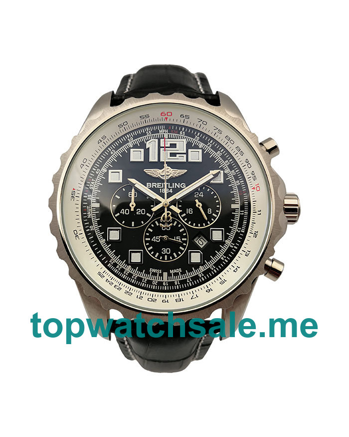 UK 49MM Black Dials Breitling Professional Chronospace A23360 Replica Watches