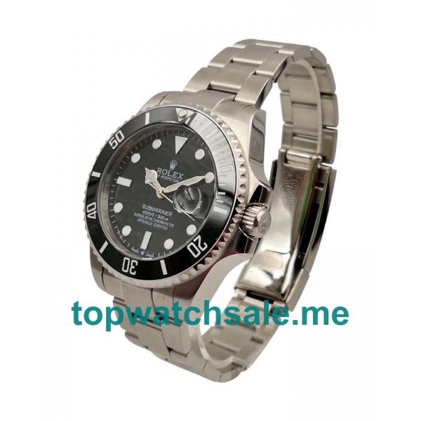 UK 40MM Black Dials Replica Rolex Submariner 116610 LN Watches