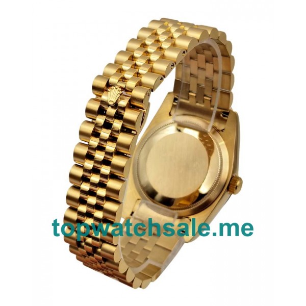 UK Perfect Replica Rolex Datejust 116238 Watches With Black Dials For Sale