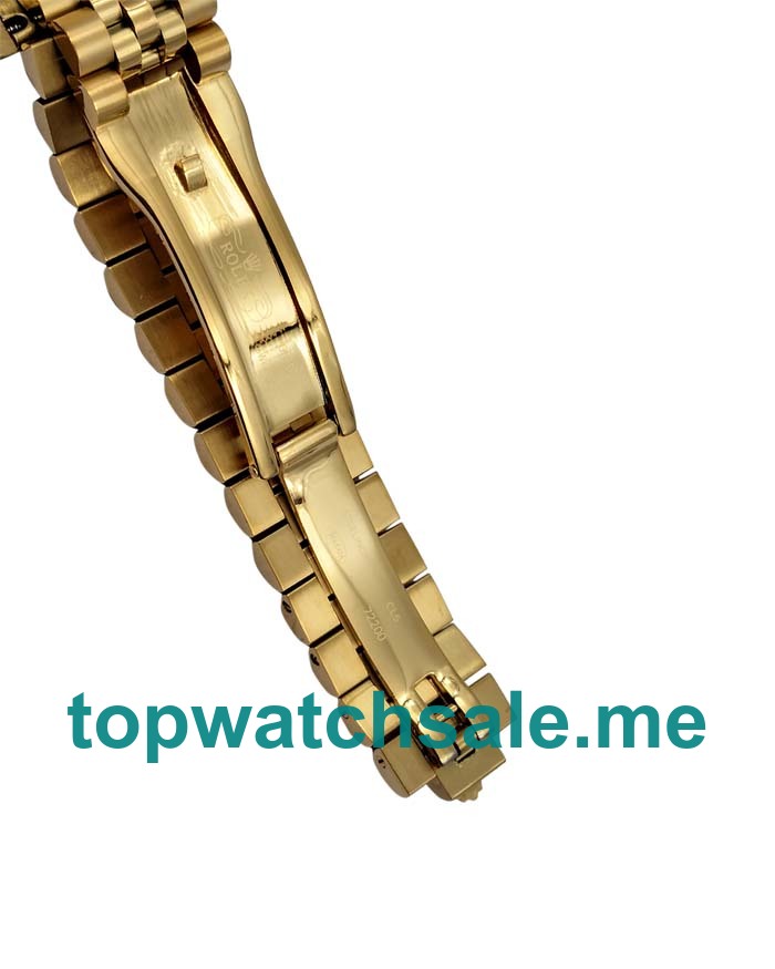 UK Perfect Replica Rolex Datejust 116238 Watches With Black Dials For Sale
