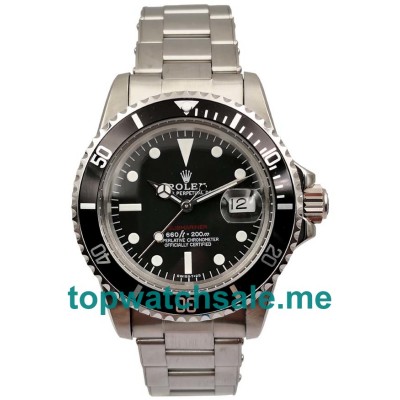 UK Perfect Replica Rolex Submariner 1680 Watches With Black Dials For Men