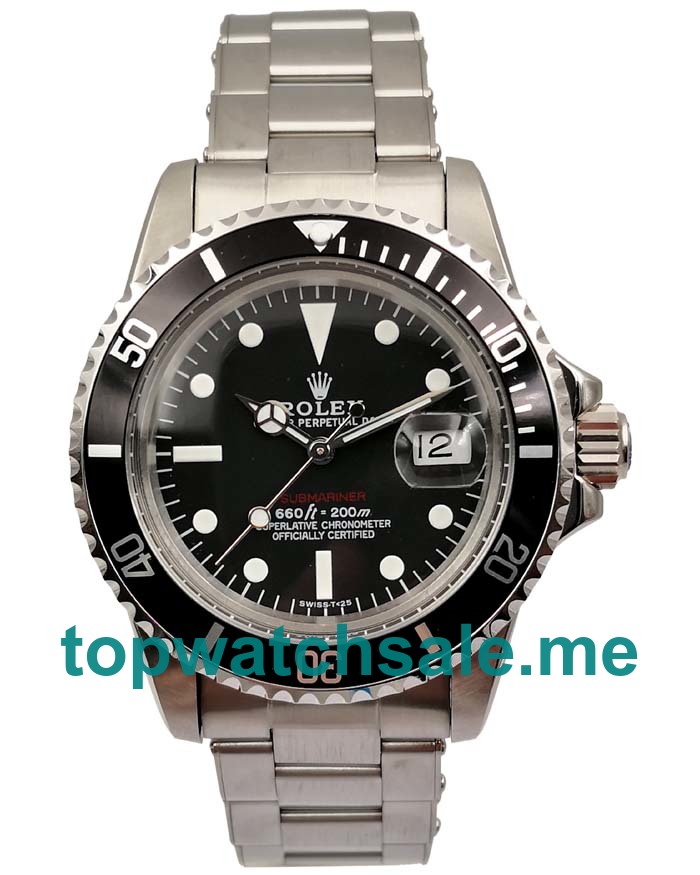 UK Perfect Replica Rolex Submariner 1680 Watches With Black Dials For Men