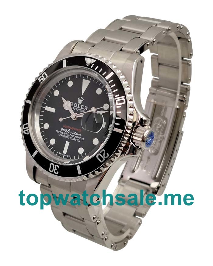 UK Perfect Replica Rolex Submariner 1680 Watches With Black Dials For Men