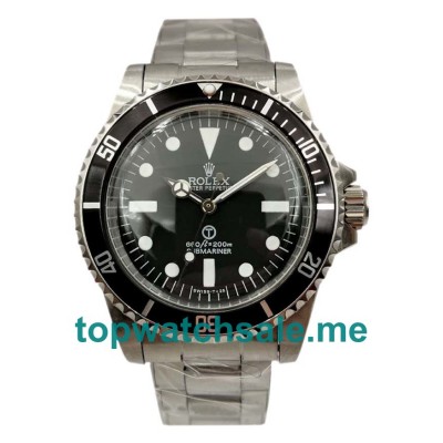 UK Black Dials Rolex Replica Watches Submariner 5517 - 40 MM