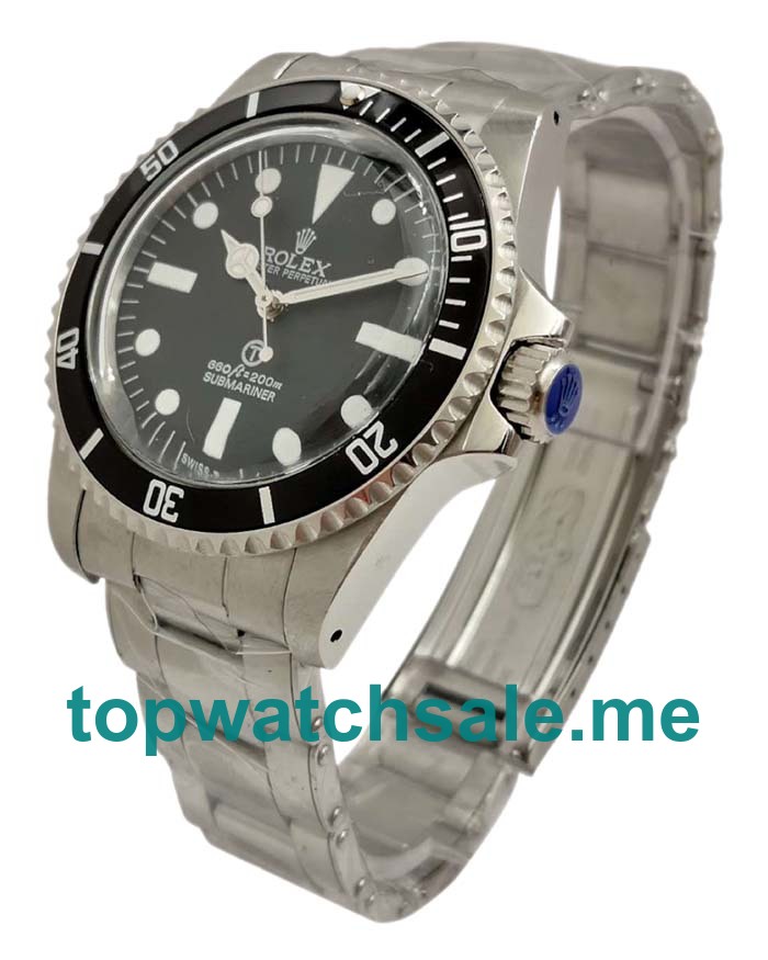 UK Black Dials Rolex Replica Watches Submariner 5517 - 40 MM