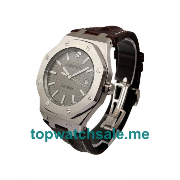 UK 41MM Grey Dials Audemars Piguet Royal Oak 15300ST Replica Watches