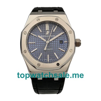 UK 41MM Blue Dials Audemars Piguet Royal Oak 15400ST Replica Watches