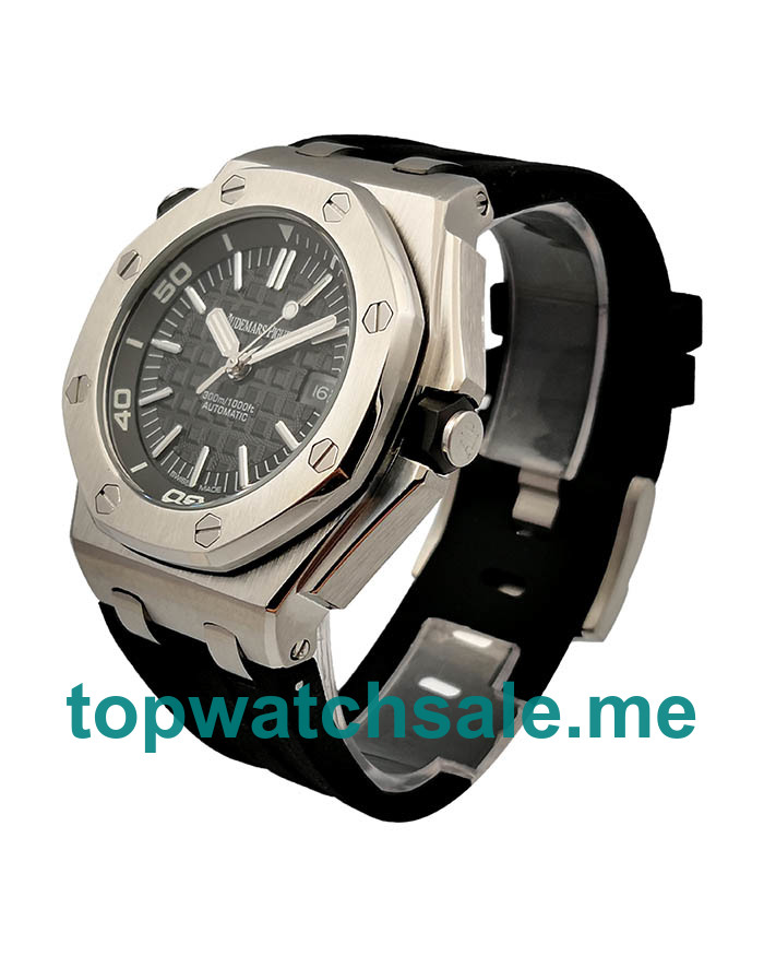 UK 42MM Replica Audemars Piguet Royal Oak Offshore 15710ST.OO.A002CA.01 Black Dials Watches