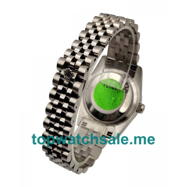 UK 36MM Black Dials Rolex Datejust 116234 Replica Watches