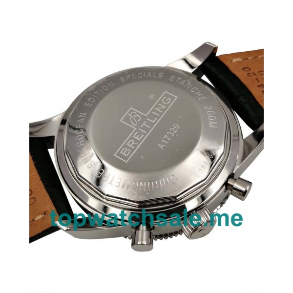 UK Best Quality Breitling Superocean Heritage A23320 Fake Watches With Black Dials For Men