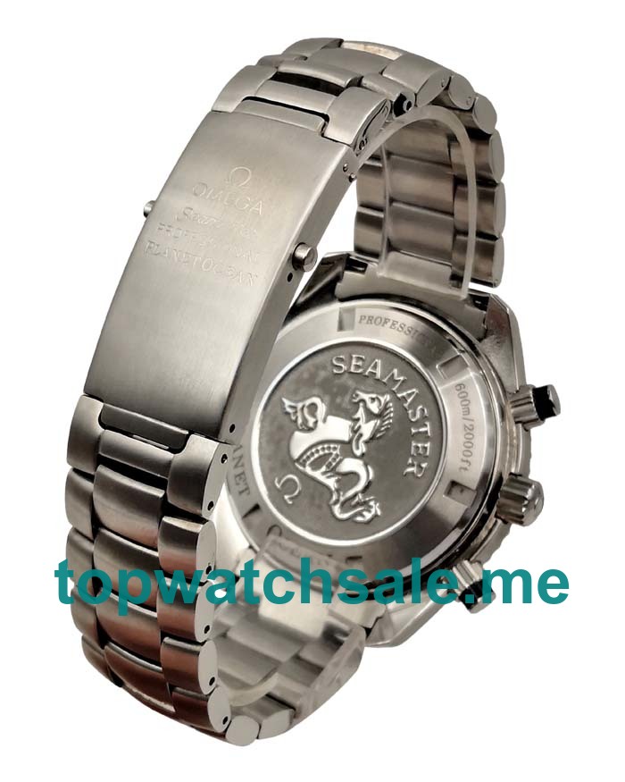UK Best 1:1 Fake Omega Seamaster Planet Ocean Chrono 2910.50.81 With Black Dials Online