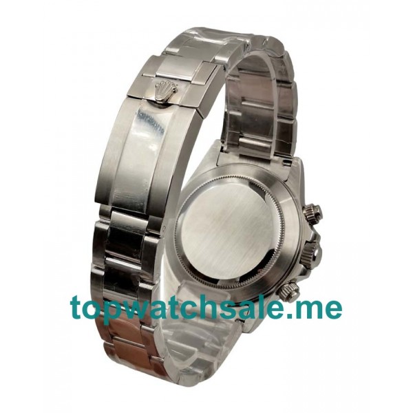 UK Swiss Made Rolex Daytona 116520 Fake Watches With White Dials For Sale