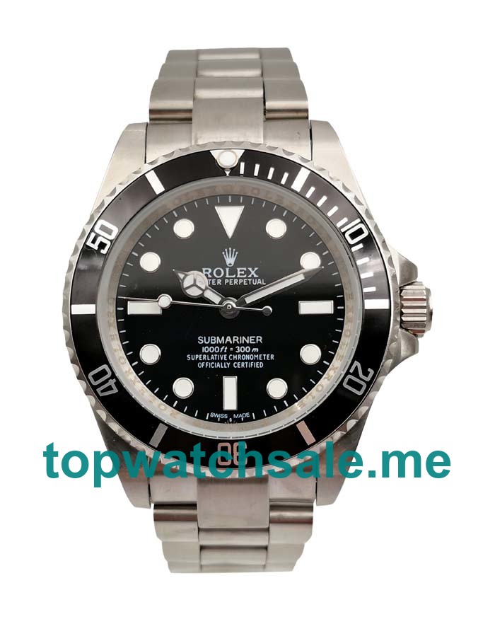 UK 40MM Black Dials Rolex Submariner 114060 Replica Watches