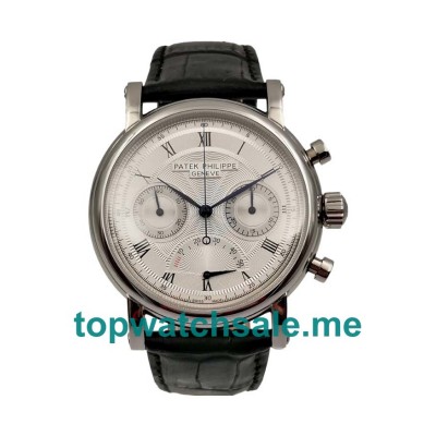 UK Swiss Made Replica Patek Philippe Watches With Silver Dials For Sale
