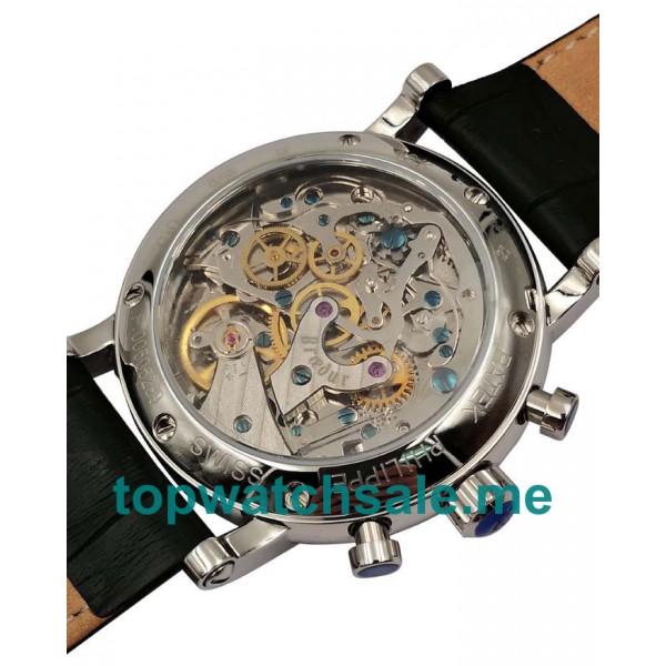 UK Swiss Made Replica Patek Philippe Watches With Silver Dials For Sale