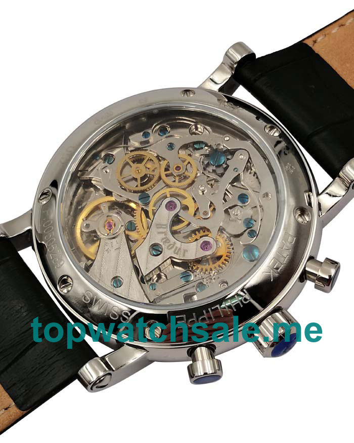 UK Swiss Made Replica Patek Philippe Watches With Silver Dials For Sale