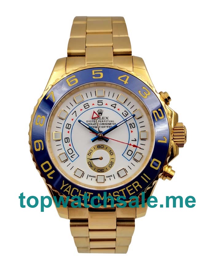 UK 44MM White Dials Rolex Yacht-Master II 116688 Replica Watches UK 44MM White Dials Rolex Yacht-Master II 116688 Replica Watches