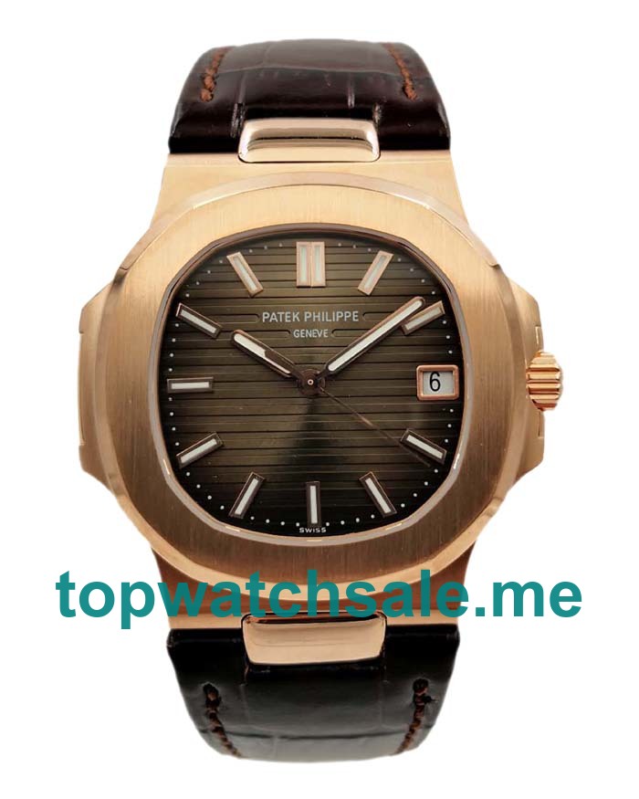 UK 40MM Brown Dials Patek Philippe Nautilus 5711R Replica Watches