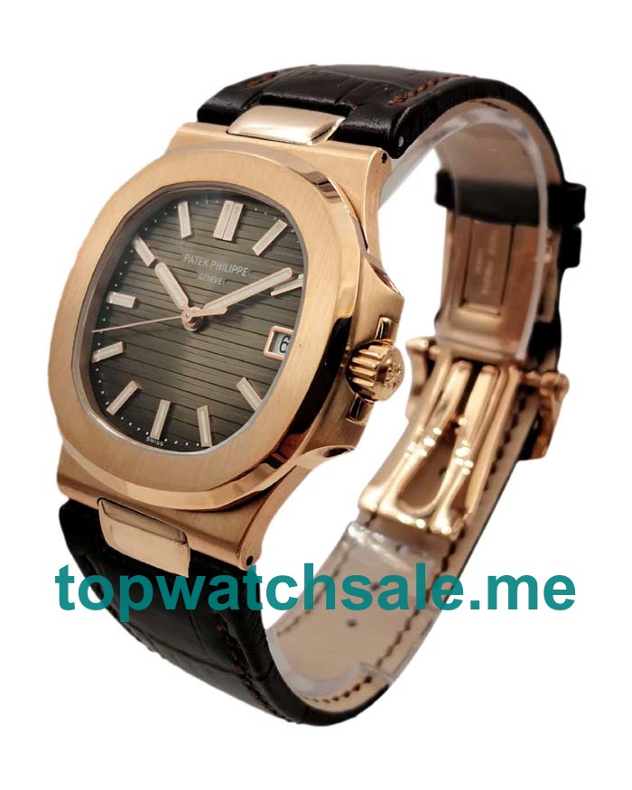 UK 40MM Brown Dials Patek Philippe Nautilus 5711R Replica Watches