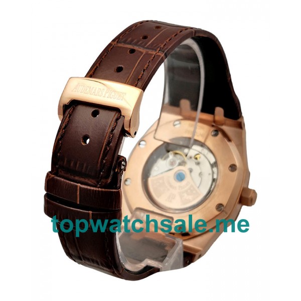 UK 41MM Rose Gold Replica Audemars Piguet Royal Oak 15400OR.OO.D088CR.01 Watches
