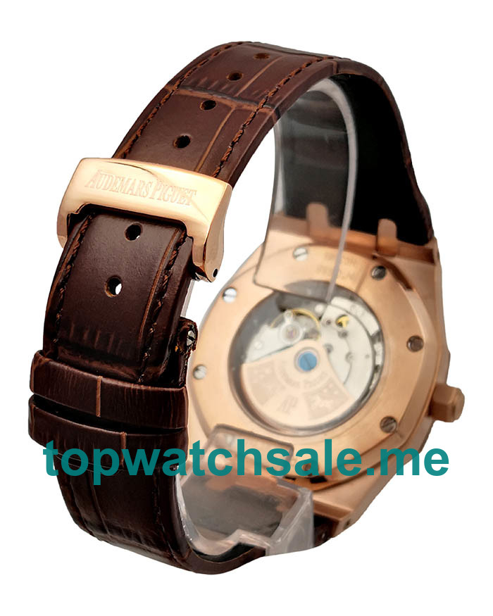 UK 41MM Rose Gold Replica Audemars Piguet Royal Oak 15400OR.OO.D088CR.01 Watches