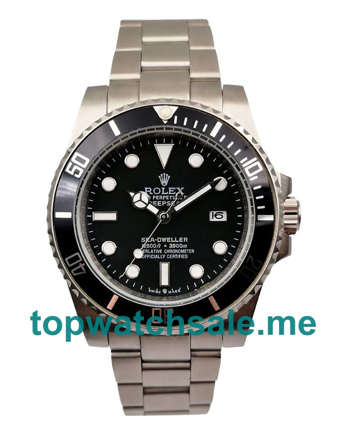 UK 40MM Black Dials Rolex Sea-Dweller Deepsea 116660 Replica Watches UK 40MM Black Dials Rolex Sea-Dweller Deepsea 116660 Replica Watches