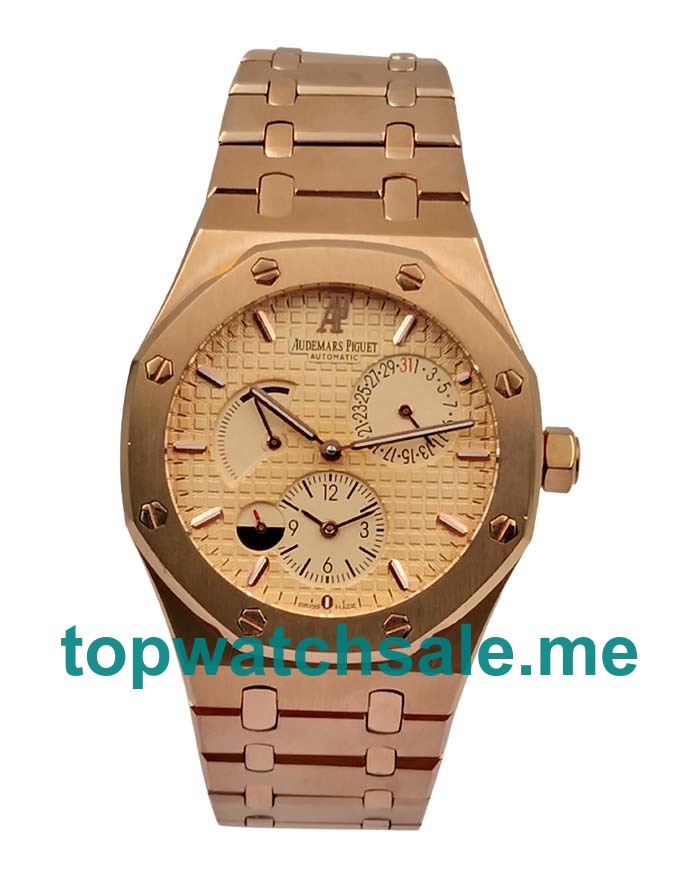 UK 43.5MM Rose Gold Audemars Piguet Royal Oak 26120OR Replica Watches