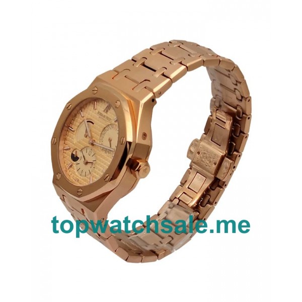 UK 43.5MM Rose Gold Audemars Piguet Royal Oak 26120OR Replica Watches