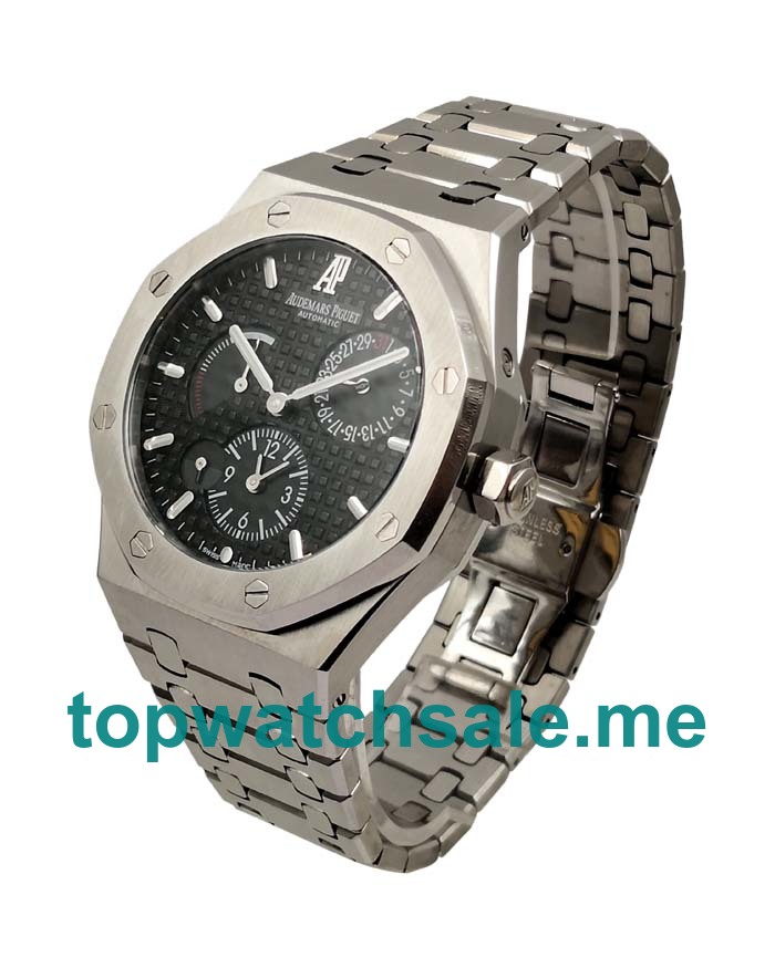 UK 43.5MM Black Dials Replica Audemars Piguet Royal Oak 26120ST Watches