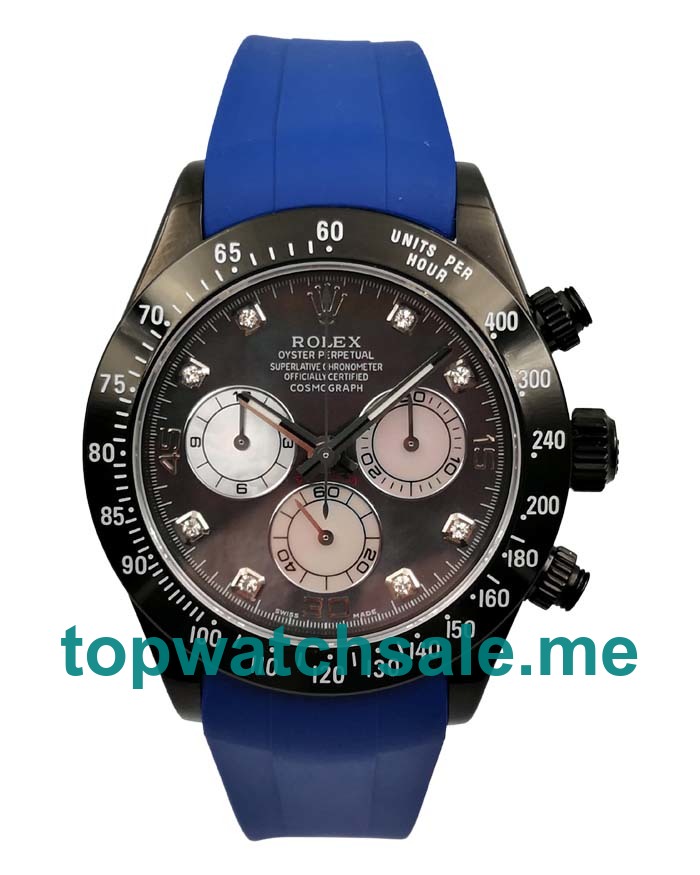 Swiss Movement Rolex Daytona 116519 Replica Watches With Gray Dials For Sale