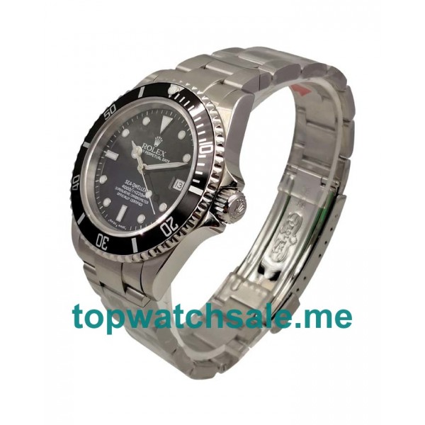 UK Perfect Replica Rolex Sea-Dweller 116600 Watches With Black Dials For Men