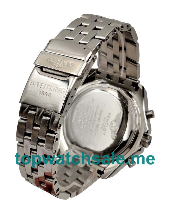 UK Best Quality Breitling Bentley Motors A25362 Replica Watches With White Dials For Men