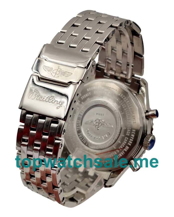 UK Best Quality Breitling Navitimer A24322 Replica Watches With White Dials For Men