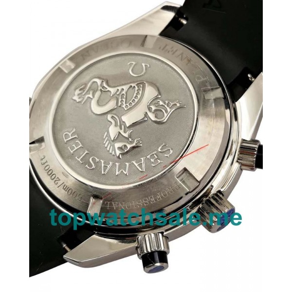 UK Swiss Made Omega Seamaster Planet Ocean Chrono 2210.52.00 Replica Watches With Black Dials