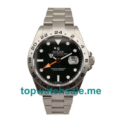 UK 42MM Rolex Explorer II 216570 Watches With Steel Cases For Sale
