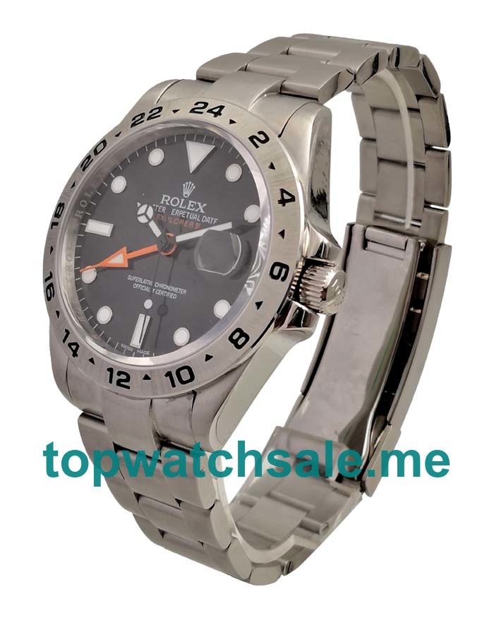 UK 42MM Rolex Explorer II 216570 Watches With Steel Cases For Sale