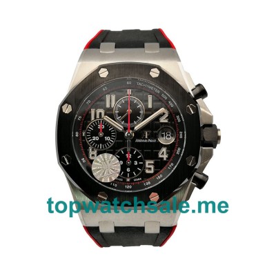 UK 42MM Black Dials Audemars Piguet Royal Oak Offshore 26470SO Replica Watches