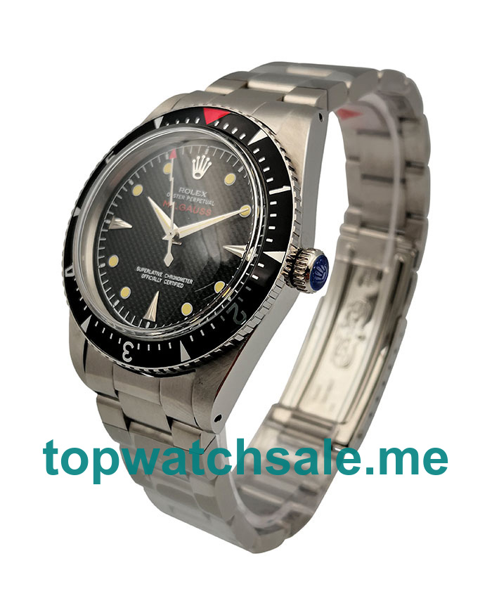  UK Perfect Replica Rolex Milgauss Ref.6541 Watches With Steel Cases For Sale
