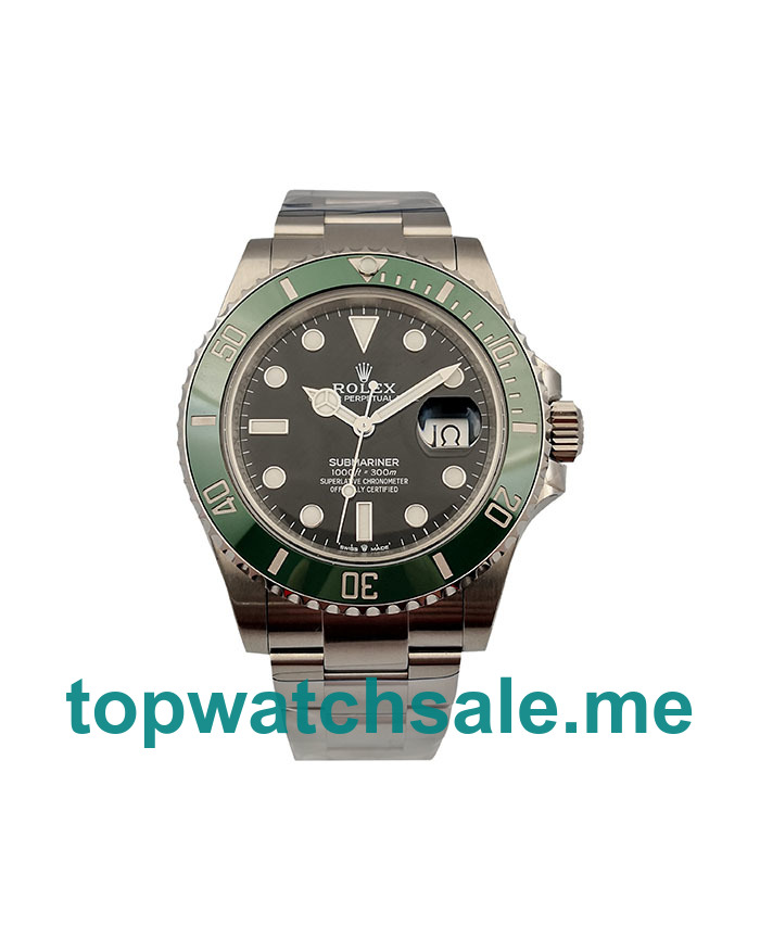 UK Best Quality Rolex Submariner 126610LV Replica Watches With Black Dials For Men