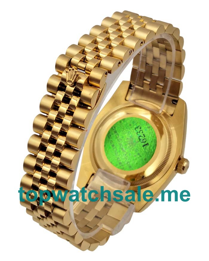 UK 36MM Blue Dials Rolex Datejust 16238 Replica Watches