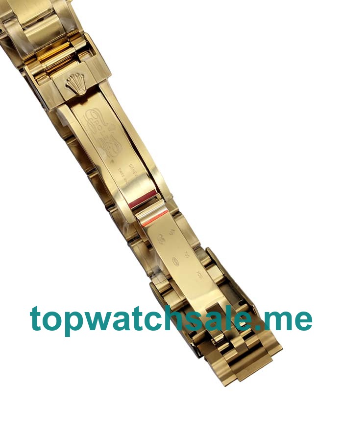 UK 40 MM Black Dials Rolex Daytona 116528 Replica Watches For Sale