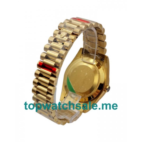 UK Swiss Made Rolex Day-Date 228238 Fake Watches With Black Dials For Men