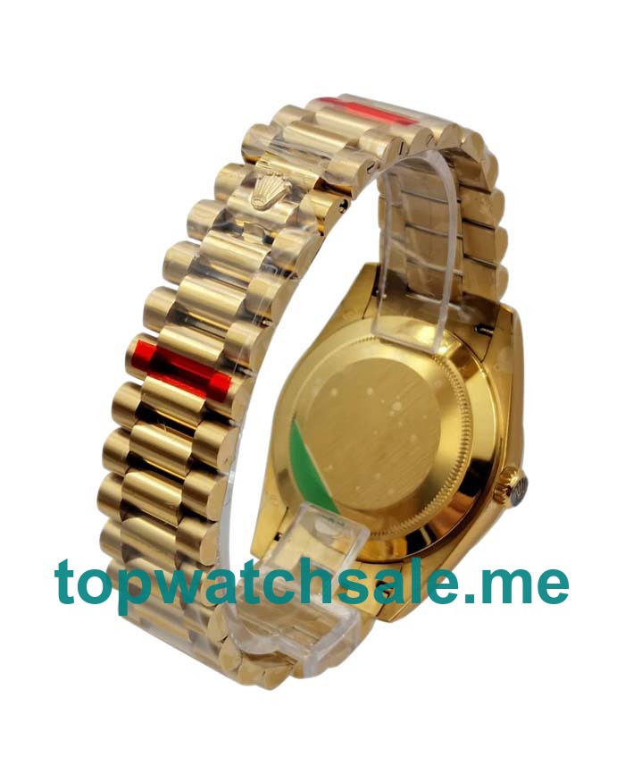 UK Swiss Made Rolex Day-Date 228238 Fake Watches With Black Dials For Men