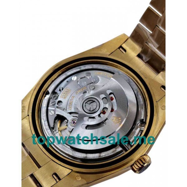 UK Swiss Made Rolex Day-Date 228238 Fake Watches With Black Dials For Men
