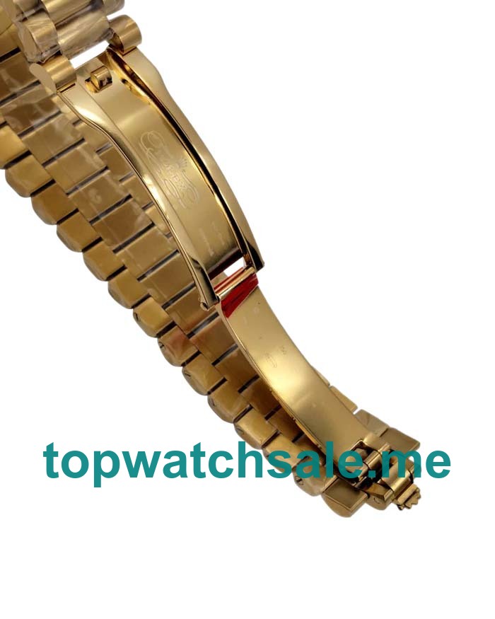 UK Swiss Made Rolex Day-Date 228238 Fake Watches With Black Dials For Men
